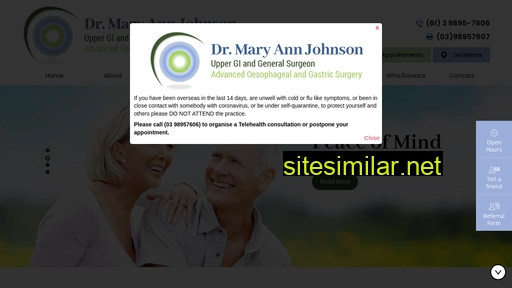 drmaryannjohnson.com.au alternative sites