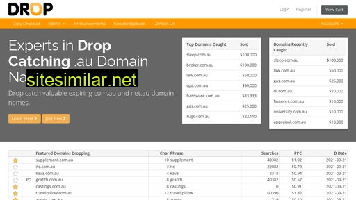 drop.com.au alternative sites