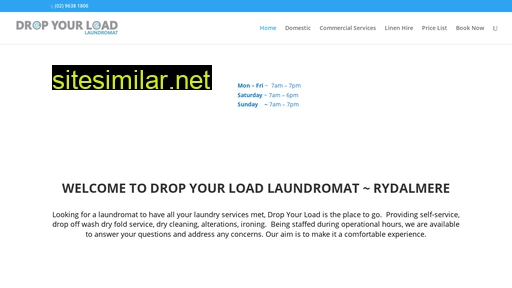 dropyourloadlaundromat.com.au alternative sites