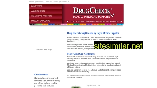 drugcheck.com.au alternative sites