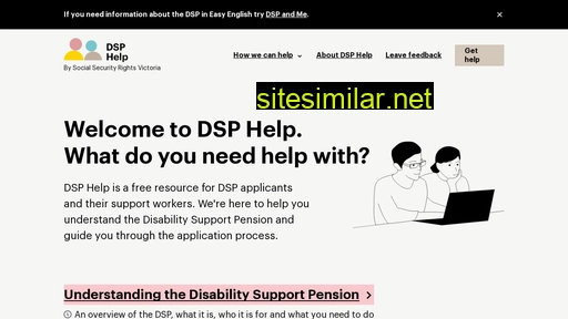 dsphelp.org.au alternative sites