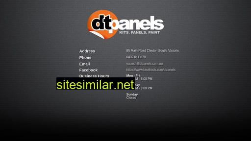 dtpanels.com.au alternative sites