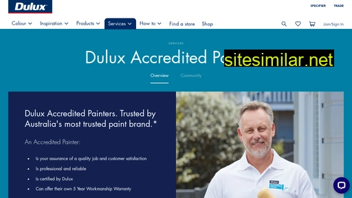 dulux.com.au alternative sites