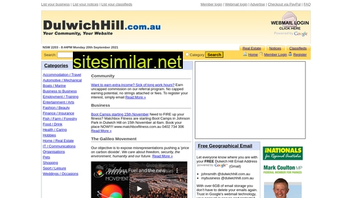 dulwichhill.com.au alternative sites