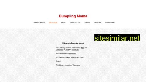 Dumplingmama similar sites