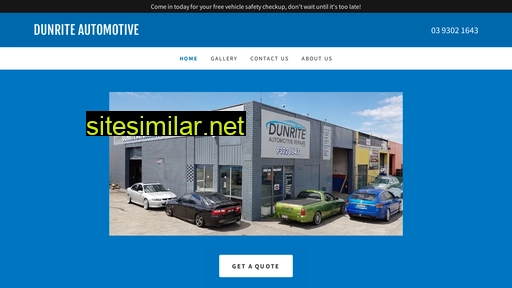 dunriteautomotive.com.au alternative sites