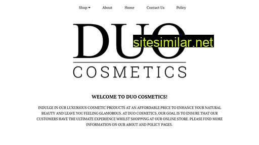 duocosmetics.com.au alternative sites