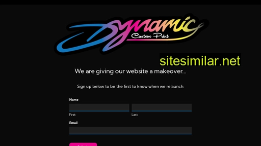 dynamiccustomprint.com.au alternative sites