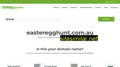 easteregghunt.com.au alternative sites