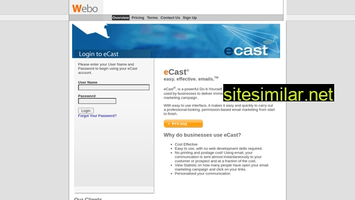 ecast.net.au alternative sites