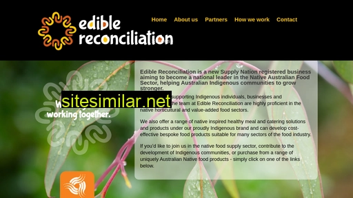ediblereconciliation.com.au alternative sites