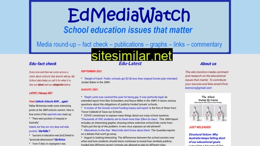 Edmediawatch similar sites
