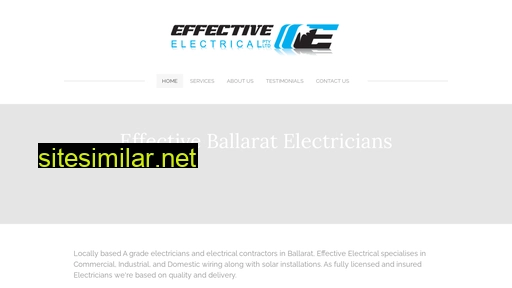 effectiveelectrical.com.au alternative sites