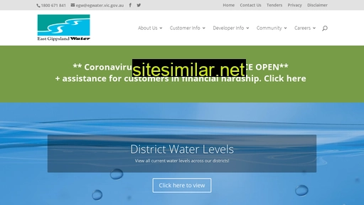 egwater.vic.gov.au alternative sites