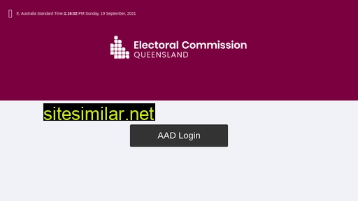 elections.qld.gov.au alternative sites
