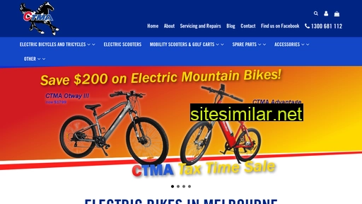 electric-bicycles.com.au alternative sites