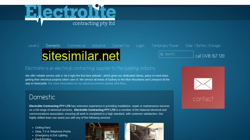 electrolitecontracting.com.au alternative sites