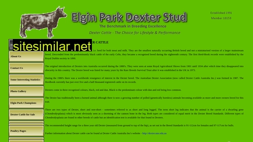 elginparkdexters.com.au alternative sites