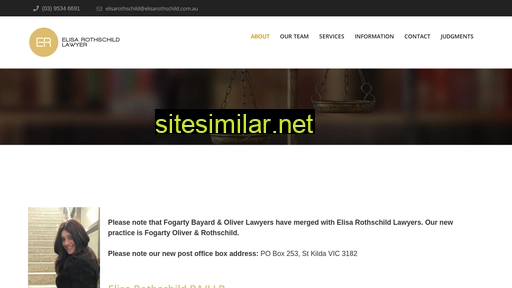 elisarothschild.com.au alternative sites