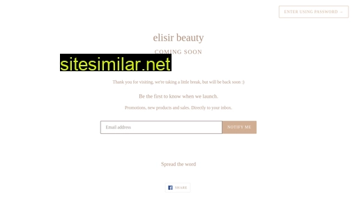 elisir.com.au alternative sites