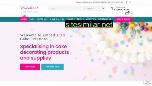 embellishedcakes.com.au alternative sites