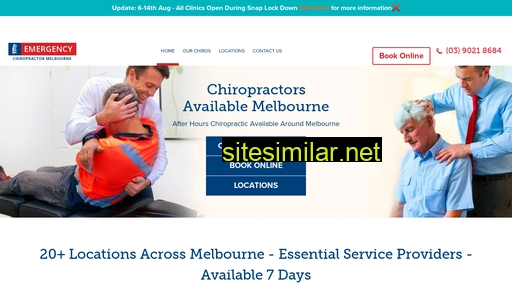 emergencychiropractor.com.au alternative sites