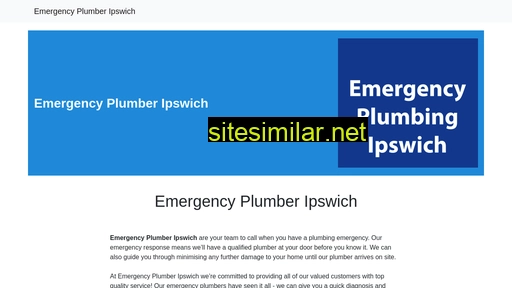emergencyplumberipswich.com.au alternative sites