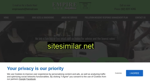 empirebins.com.au alternative sites