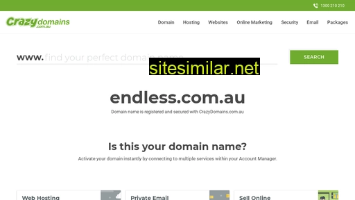 endless.com.au alternative sites