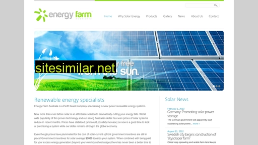 energyfarm.com.au alternative sites