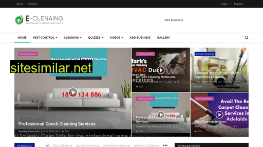 e-cleaning.com.au alternative sites