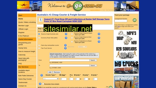 e-go.com.au alternative sites