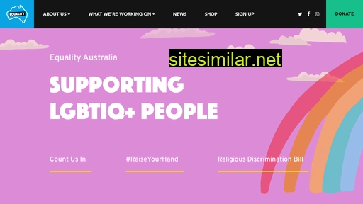equalityaustralia.org.au alternative sites