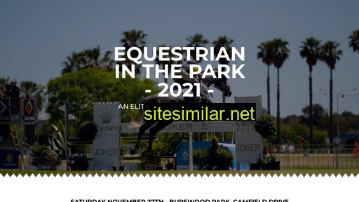 Equestrianinthepark similar sites
