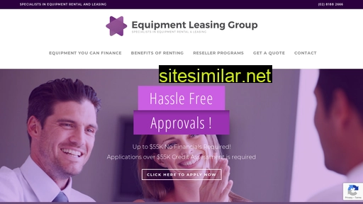 equipmentleasinggroup.com.au alternative sites