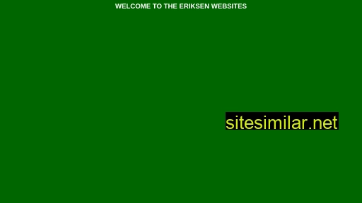 Eriksen similar sites