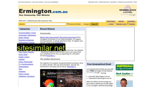 ermington.com.au alternative sites