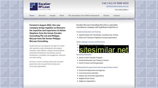 escaliermclean.com.au alternative sites