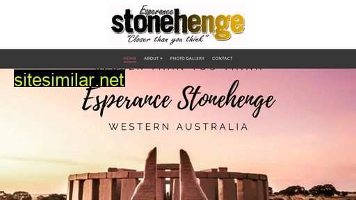 esperancestonehenge.com.au alternative sites
