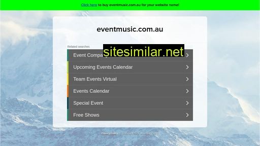 eventmusic.com.au alternative sites