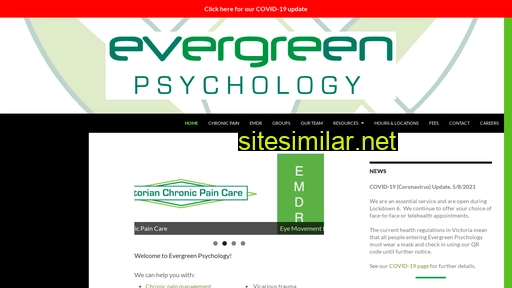 evergreenpsychology.com.au alternative sites