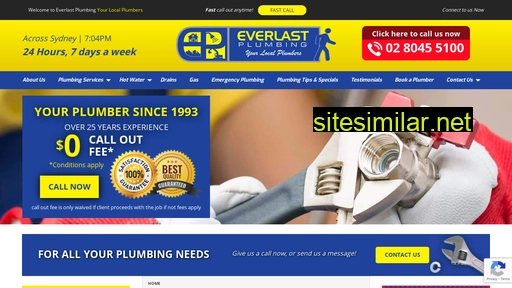 everlastplumbing.com.au alternative sites