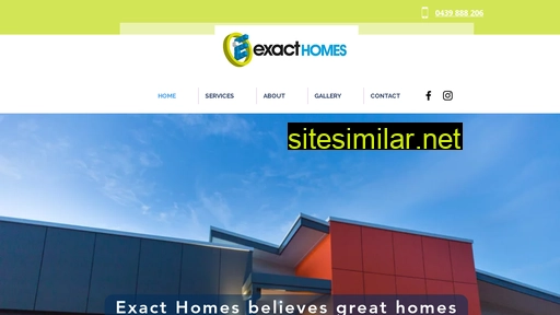exacthomes.com.au alternative sites