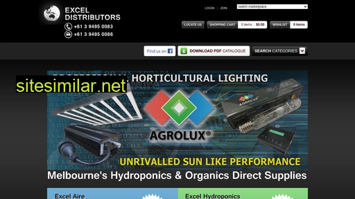 excelhydroponics.com.au alternative sites