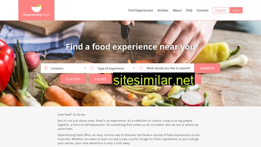 experiencingfood.com.au alternative sites