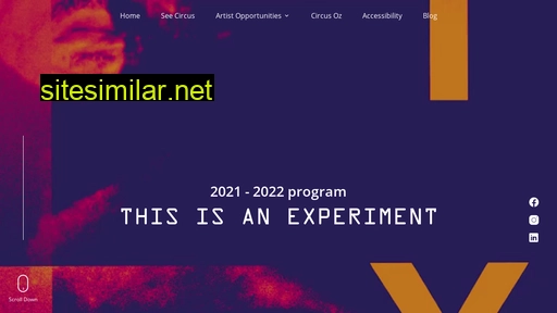 experiment2021.circusoz.com.au alternative sites