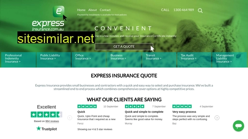expressinsurance.com.au alternative sites