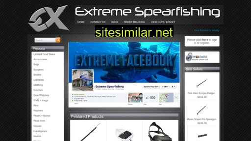 extremespearfishing.com.au alternative sites