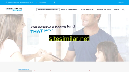 fairhealthcare.com.au alternative sites
