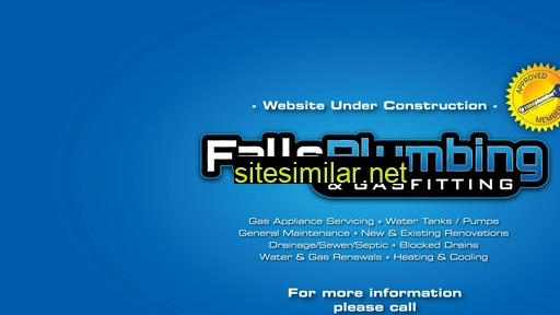 fallsplumbing.com.au alternative sites